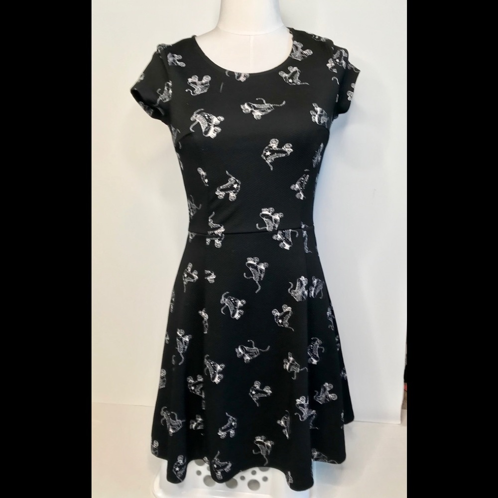 Skater Dress Featuring Roller Skates!